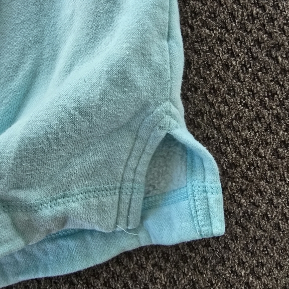 Under Armour Sweatshirt Henley Women SzL Blue Pullover Long Sleeve Athletic - Picture 6 of 10